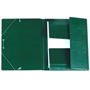 IBERPLAS CARPETA GOMAS PVC SOLAPAS FOLIO VERDE 343CS-03